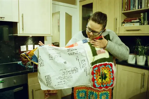Queer Pleasure Archive: Performative-Self-Portraits (Part 1) & Photo-Embroidery (Part 2)