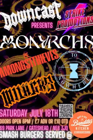 Monarchs / To Nowhere / Amongst Thieves / Milagro