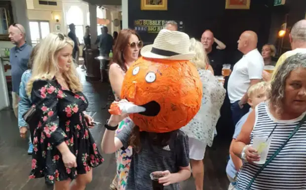 Big Orange Head