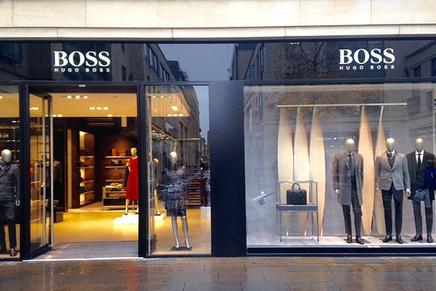 Boss deals menswear store