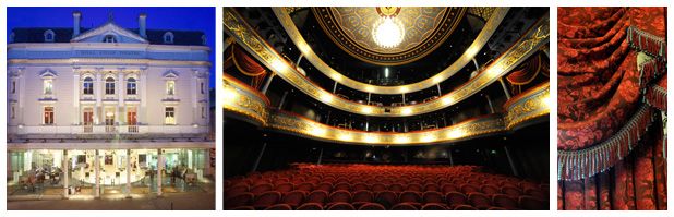 External and interior views of Royal Lyceum Theatre
