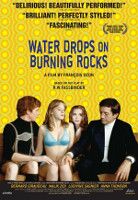 Water Drops on Burning Rocks